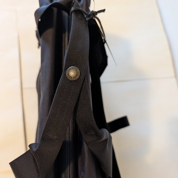 Filson Surveyor Pullman Pack Black Waxed Bag Convertible Travel Backpack - Picture 10 of 11